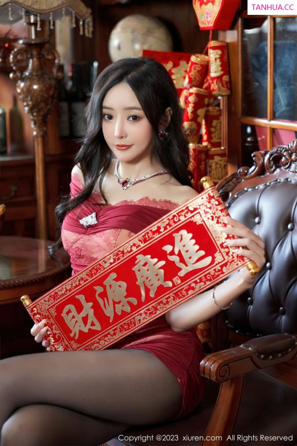 王馨瑶  [XiuRen]高清写真图 2023.01.19 No.6164 王馨瑶yanni 贺新年第25张图片